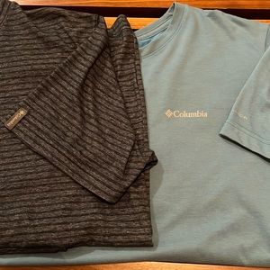 Columbia Striped TShirts XL